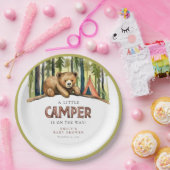 Ein kleiner Camper Wald Baby Shower Pappteller (Party)