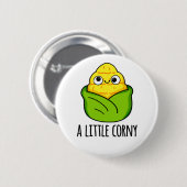 Ein kleiner Corny Funny Baby Mais Pub Button (Vorne & Hinten)