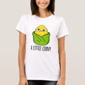Ein kleiner Corny Funny Baby Mais Pub T-Shirt (Vorderseite)