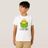 Ein kleiner Corny Funny Baby Mais Pub T-Shirt (Vorne ganz)