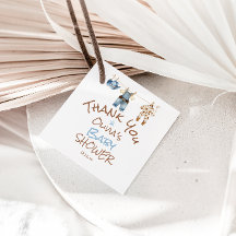 Ein kleiner Cowboy Blue Brown Clothesline Baby Dus