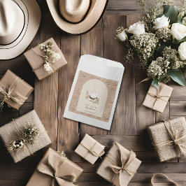 Ein kleiner Cowboy ist auf dem Weg Western Baby Du Geschenktütchen