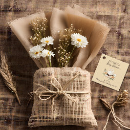 Ein kleiner Cowboy ist auf seinem Weg Western Baby Geschenkanhänger