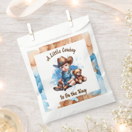 Ein kleiner Cowboy ist unterwegs | Babyparty Geschenktütchen