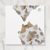 Ein kleiner Cowboy ist unterwegs Geschenkanhänger (Rückseite)