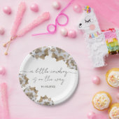 Ein kleiner Cowboy ist unterwegs Pappteller (Party)