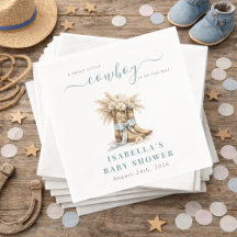 Ein kleiner Cowboy Western Stiefel Blau Kokette Sc