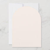 Ein kleiner Drache ist auf dem Weg Babydusche Einladung (Rückseite)