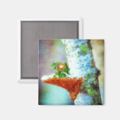 Ein kleiner Drache schläft Magnet (Vorderseite/Rückseite)