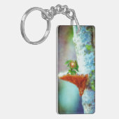 Ein kleiner Drache schläft Schlüsselanhänger (Vorderseite links)