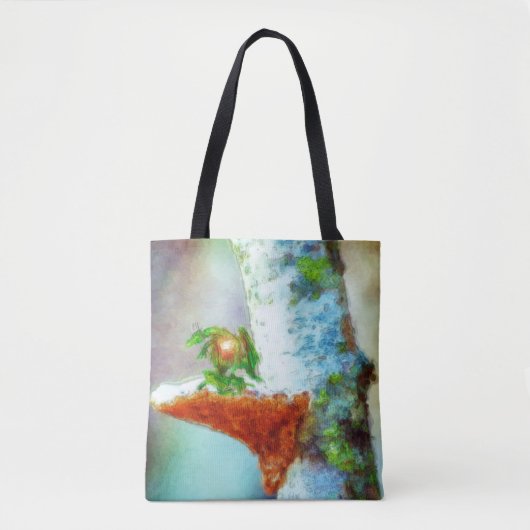Ein kleiner Drache schläft Tasche (Vorderseite)