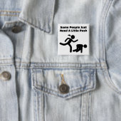 Ein kleiner Druckknopf Button (Beispiel)