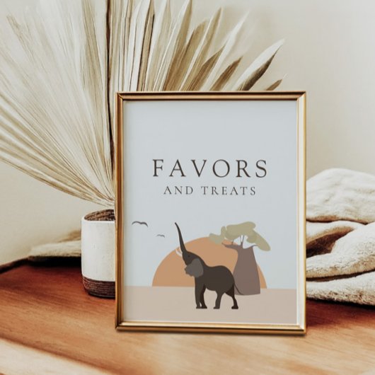 Ein kleiner Erdnuss | Safari Wüstenfavoriten & Lec Poster