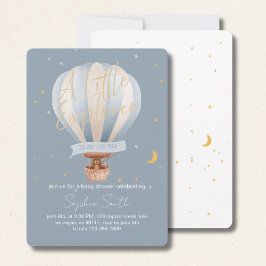 Ein kleiner Explorer ist auf dem Weg zum Niedliche Einladung