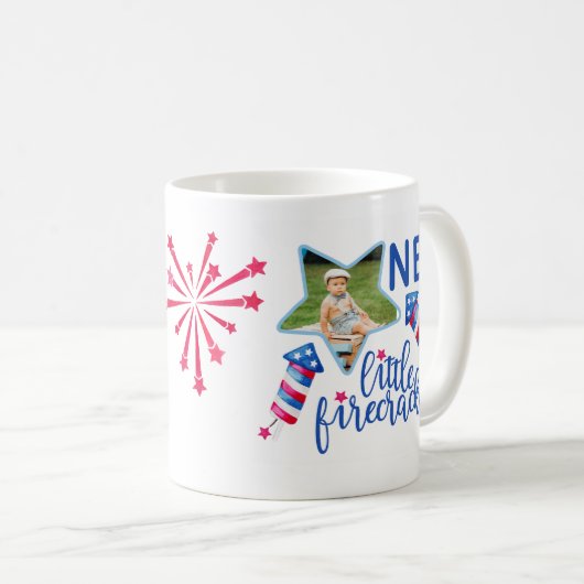 Ein kleiner Firecracker 4. Juli 1999 Kaffeetasse (VorderseiteRechts)