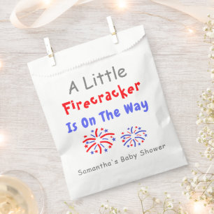 Ein kleiner Firecracker ist unterwegs Geschenktütchen