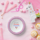 Ein kleiner Firecracker ist unterwegs Pappteller (Party)