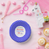 Ein kleiner Firecracker ist unterwegs Pappteller (Party)