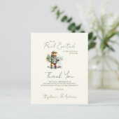 Ein kleiner Fischer auf dem Weg zur Baby-Dusche (Stehend Vorderseite)