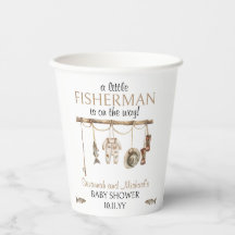 Ein kleiner Fischer ist unterwegs mit einer Babydu