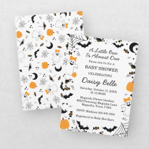 Ein kleiner Geist kommt bald Orange Mädchen-Baby-P