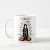 Ein kleiner Gnomo-Zauberer: Halloween Personalisie Kaffeetasse (Links)