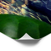 Ein kleiner grüner Held Poster (Ecke)