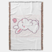 Ein kleiner Hase aus Gefühlen Decke (Vorderseite Vertikal)