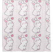 Ein kleiner Hase aus Gefühlen Duschvorhang (Vorderseite)