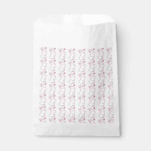 Ein kleiner Hase aus Gefühlen Geschenktütchen (Vorderseite)