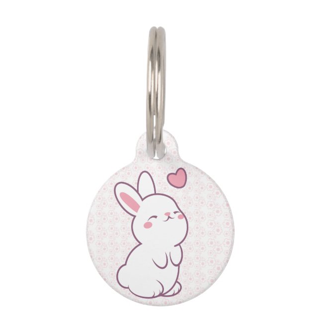 Ein kleiner Hase aus Gefühlen Haustiermarke (Vorderseite)