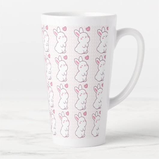 Ein kleiner Hase aus Gefühlen Milchtasse (Rechts)