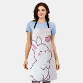 Ein kleiner Hase aus Gefühlen Schürze (Getragen)