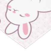 Ein kleiner Hase aus Gefühlen Tischdecke (Schrägansicht)