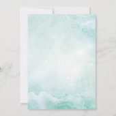 ein kleiner Hase ist unterwegs Einladung (Rückseite)