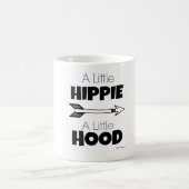 EIN KLEINER HIPPIE EINE KLEINE HAUBE KAFFEETASSE (Mittel)