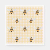 Ein kleiner Honey Napkin Serviette (Vorderseite)