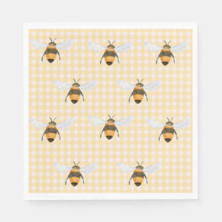 Ein kleiner Honey Napkin Serviette