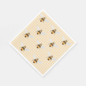 Ein kleiner Honey Napkin Serviette (Ecke)