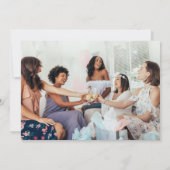 Ein kleiner Honig auf dem Weg zur Wasserfarbendusc Dankeskarte (Rückseite)