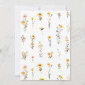 Ein kleiner Honig auf dem Weg zur Wasserfarbendusc Einladung (Rückseite)