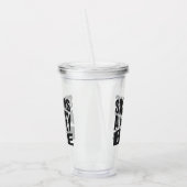 Ein kleiner Honig ist auf dem Weg zur Babydusche Acryltrinkbecher (Links)