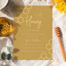 Ein kleiner Honig ist auf dem Weg zur Minimal-Baby