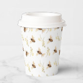 Ein kleiner Honig ist auf der Way Baby Dusche Pappbecher (Rechts)