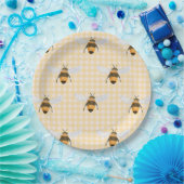 Ein kleiner Honig Pappteller (Party)