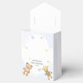 Ein kleiner Junge ist auf dem Weg Baby Dusche Geschenkschachtel (Geöffnet)