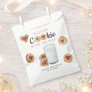 Ein kleiner Keks ist auf dem Weg Baby-Party Geschenktütchen