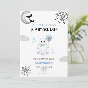 EIN KLEINER KOBOLD KOMMT BALD BABY SHOWER HALLOWEE EINLADUNG
