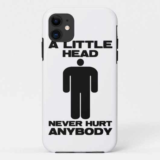 Ein kleiner Kopf! Case-Mate iPhone Hülle (Rückseite)