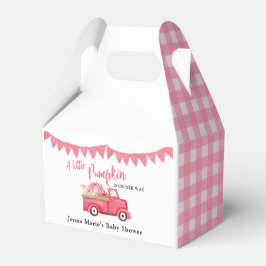 Ein kleiner Kürbis auf ihrem Weg Geschenkschachtel